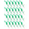 SICURIX Standard Lanyard Hook Rope Style, Green, Pack of 24 - Image 1 of 3