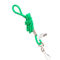 SICURIX Standard Lanyard Hook Rope Style, Green, Pack of 24 - Image 2 of 3