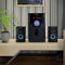 beFree Sound 5.1 Channel Bluetooth Surround Sound Speaker System in Blue - Image 5 of 5