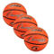 Champion Sports Junior Rubber Basketball, Orange, Pack of 3 - Image 1 of 2