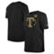 New Era Men's Black Texas Rangers 2024 Armed Forces Day T-Shirt - Image 1 of 4